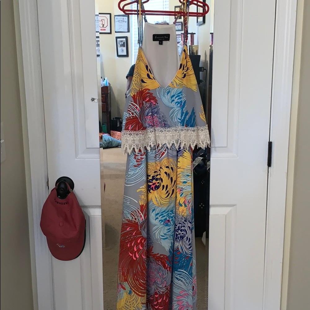 Floral maxi